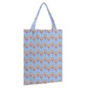 Cotton Candy Pattern Blue Classic Tote Bag View2