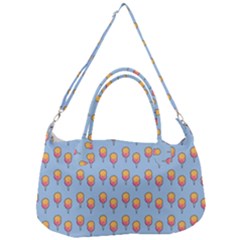 Cotton Candy Pattern Blue Removal Strap Handbag