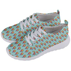 Cotton Candy Pattern Aqua 3d Men s Lightweight Sports Shoes by snowwhitegirl