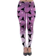 Deer Dots Ombre Lightweight Velour Leggings