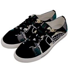 Dolls In Living Room Men s Low Top Canvas Sneakers by snowwhitegirl