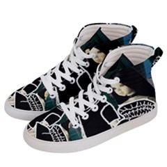 Dolls In Living Room Men s Hi-top Skate Sneakers by snowwhitegirl