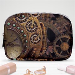 Steampunk Clock Make Up Pouch (small)