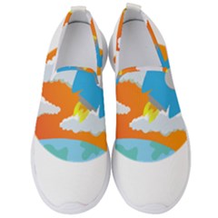 Rocket Rocket Ship Rocket Fire Men s Slip On Sneakers