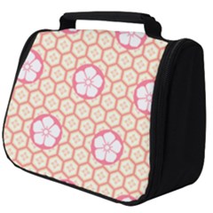 Floral Design Seamless Wallpaper Full Print Travel Pouch (big) by Pakrebo