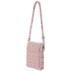 Floral Design Seamless Wallpaper Multi Function Travel Bag