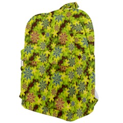 Flowers Yellow Red Blue Seamless Classic Backpack