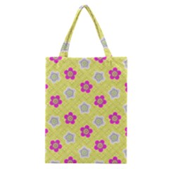 Traditional Patterns Plum Classic Tote Bag by Pakrebo