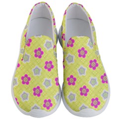 Traditional Patterns Plum Men s Lightweight Slip Ons