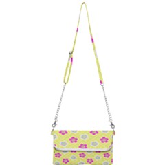 Traditional Patterns Plum Mini Crossbody Handbag