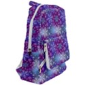 Snow White Blue Purple Tulip Travelers  Backpack View2