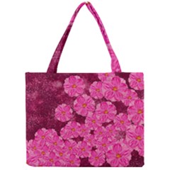 Cherry Blossoms Floral Design Mini Tote Bag by Pakrebo