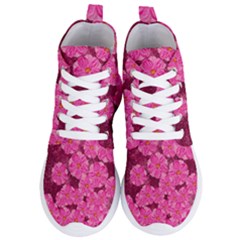 Cherry Blossoms Floral Design Women s Lightweight High Top Sneakers by Pakrebo