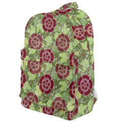 Seamless Pattern Leaf The Pentagon Classic Backpack