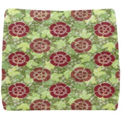 Seamless Pattern Leaf The Pentagon Seat Cushion