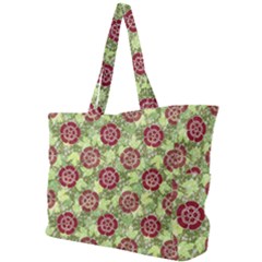 Seamless Pattern Leaf The Pentagon Simple Shoulder Bag by Pakrebo