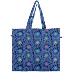 Floral Design Asia Seamless Pattern Canvas Travel Bag