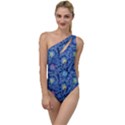 Floral Design Asia Seamless Pattern To One Side Swimsuit View1