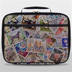 Wallpaper Background Stamps Full Print Lunch Bag