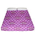 Paulownia Flowers Japanese Style Fitted Sheet (Queen Size) View1