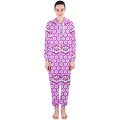 Paulownia Flowers Japanese Style Hooded Jumpsuit (ladies)  by Pakrebo