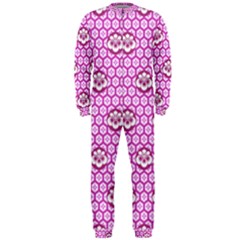 Paulownia Flowers Japanese Style Onepiece Jumpsuit (men)  by Pakrebo