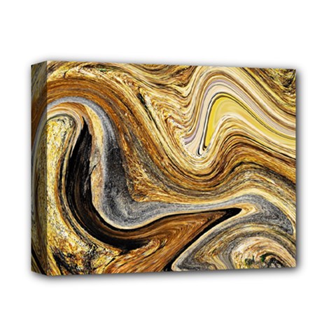 Abstract Acrylic Art Artwork Deluxe Canvas 14  X 11  (stretched) by Pakrebo