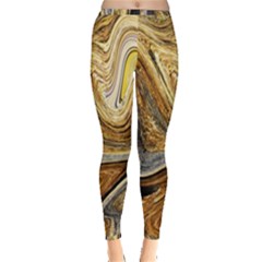 Abstract Acrylic Art Artwork Inside Out Leggings