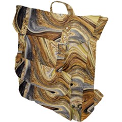 Abstract Acrylic Art Artwork Buckle Up Backpack