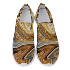 Abstract Acrylic Art Artwork Women s Slip On Sneakers