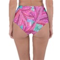 Leaves Tropical Reason Stamping Reversible High-Waist Bikini Bottoms View2