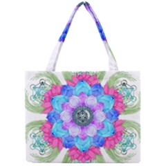 Lotus Flower Bird Metatron s Cube Mini Tote Bag by Pakrebo