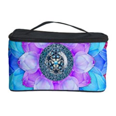 Lotus Flower Bird Metatron s Cube Cosmetic Storage by Pakrebo