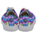 Lotus Flower Bird Metatron s Cube Kids  Low Top Canvas Sneakers View4