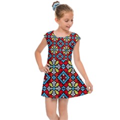 Ml 162 Kids  Cap Sleeve Dress