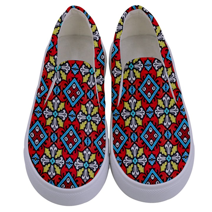 Ml 162 Kids  Canvas Slip Ons