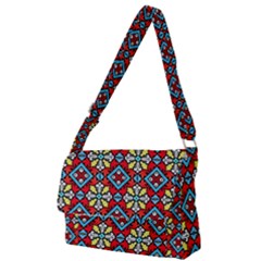 Ml 162 Full Print Messenger Bag