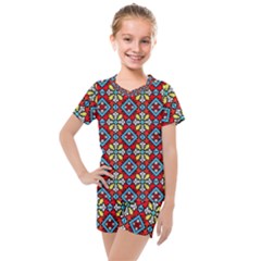 Ml 162 Kids  Mesh Tee And Shorts Set