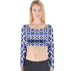 Ml 163 Long Sleeve Crop Top by ArtworkByPatrick