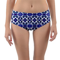 Ml 163 Reversible Mid-waist Bikini Bottoms by ArtworkByPatrick