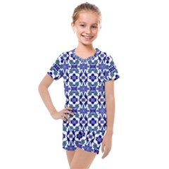 Ml 163 Kids  Mesh Tee And Shorts Set