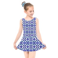 Ml 163 Kids  Skater Dress Swimsuit