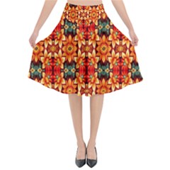 Ml 166 Flared Midi Skirt by ArtworkByPatrick