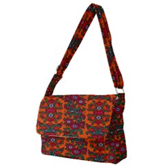 Ml 167 Full Print Messenger Bag