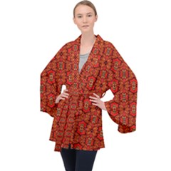 Ml 169 Velvet Kimono Robe