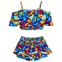 Ml 170 1 Kids  Off Shoulder Skirt Bikini