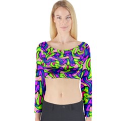 Ml 170 2 Long Sleeve Crop Top by ArtworkByPatrick