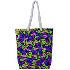 Ml 170 2 Full Print Rope Handle Tote (small) by ArtworkByPatrick