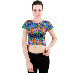 Ml 170 3 Crew Neck Crop Top by ArtworkByPatrick