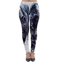 Panther Lightweight Velour Leggings